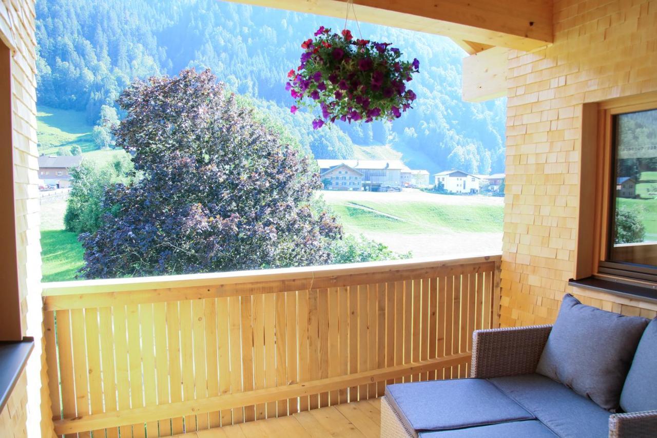Apartamento Haus Bergquell Au (Vorarlberg) Exterior foto